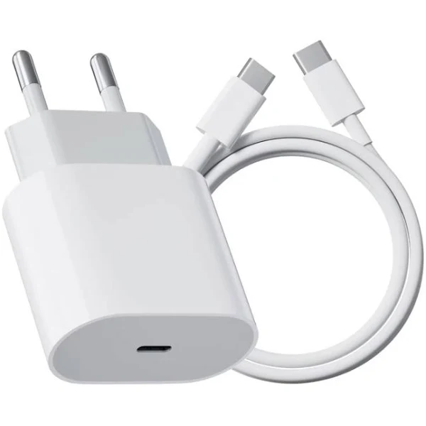 Set incarcator Apple 20W (cablu compatibil)