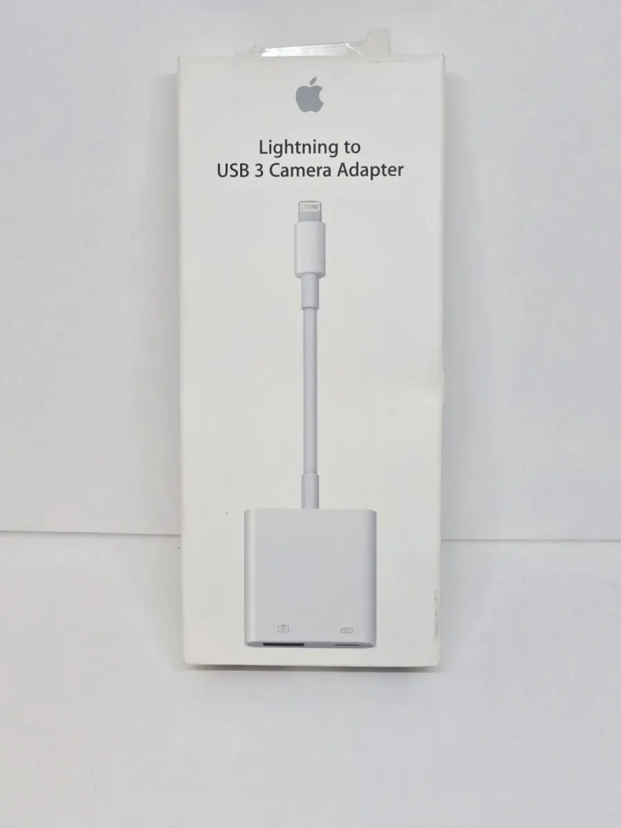 Adaptor Apple Camera Reader, Lightning to SD Card, White