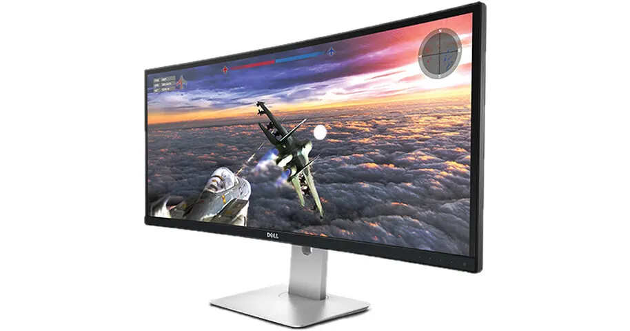 Monitor curbat Dell 34" U3415WB