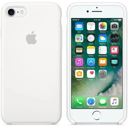 Husa Originala Apple pentru iPhone 8 / iPhone 7, Silicon
